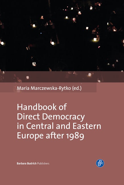 Book cover image for Handbook of Direct Democracy in Central and Eastern Europe after 1989 ISBN: 9783847421221
